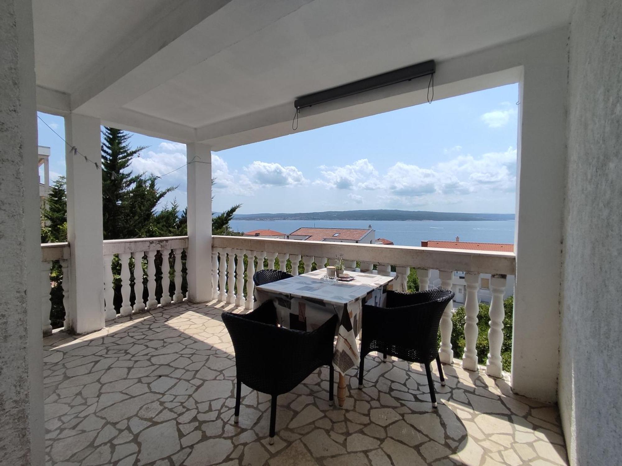 Panorama View Close Sandy Beach 100M To Talasoterapija, Crikvenica Ngoại thất bức ảnh