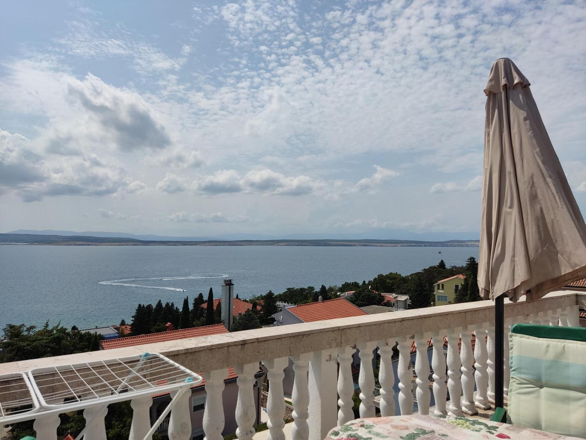 Panorama View Close Sandy Beach 100M To Talasoterapija, Crikvenica Ngoại thất bức ảnh