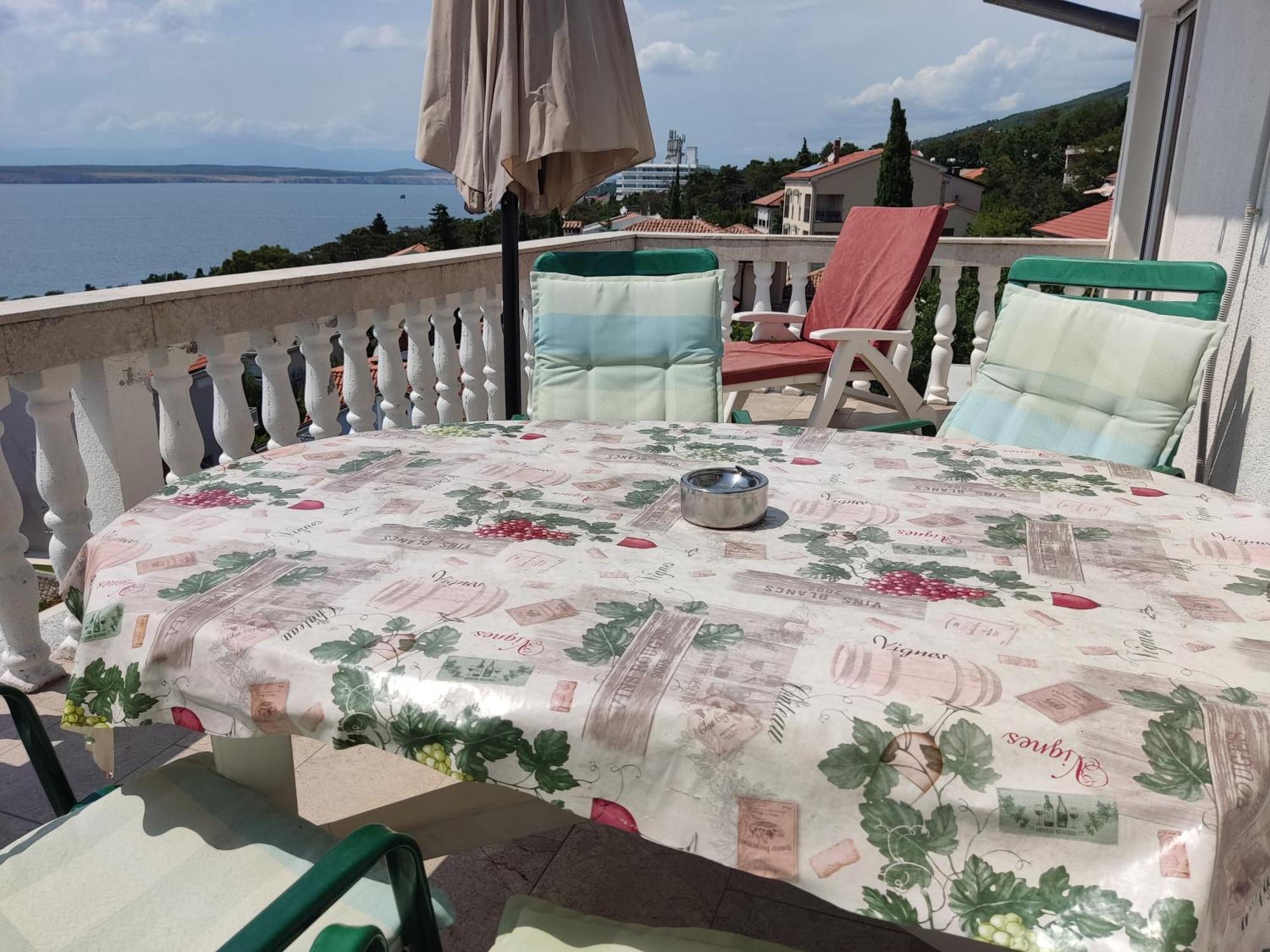 Panorama View Close Sandy Beach 100M To Talasoterapija, Crikvenica Ngoại thất bức ảnh