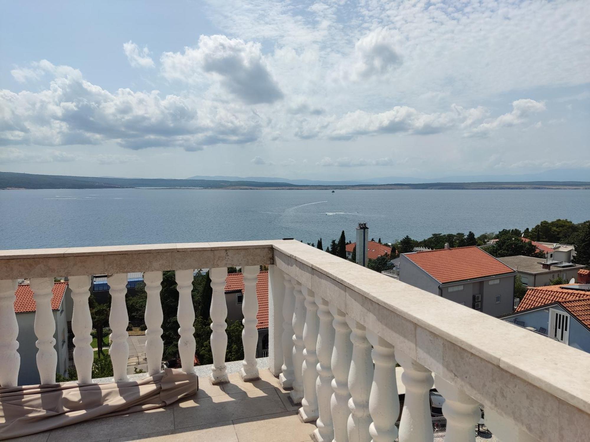 Panorama View Close Sandy Beach 100M To Talasoterapija, Crikvenica Ngoại thất bức ảnh