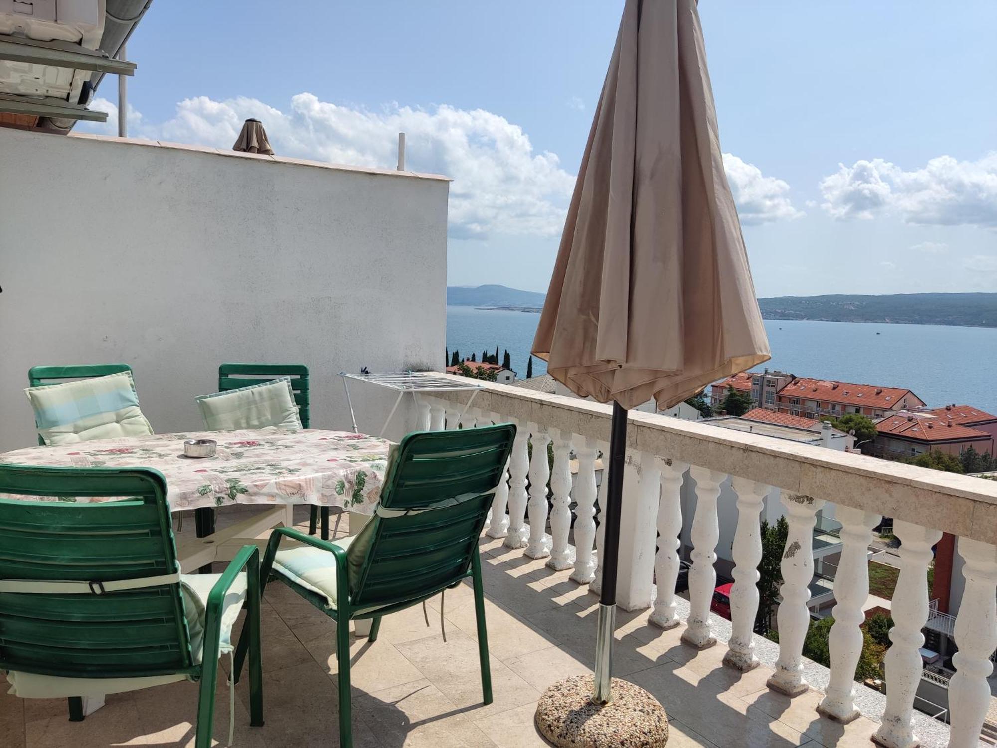Panorama View Close Sandy Beach 100M To Talasoterapija, Crikvenica Ngoại thất bức ảnh